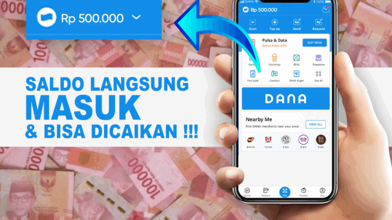Dapatkan Saldo Dana Gratis